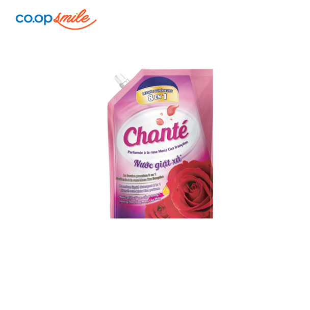 Nước giặt Chante hoa hồng Mona Lisa túi 3.05kg