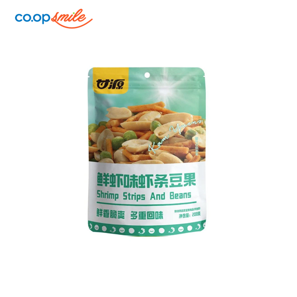 Hạt mix snack tôm Cam Nguyên 208g