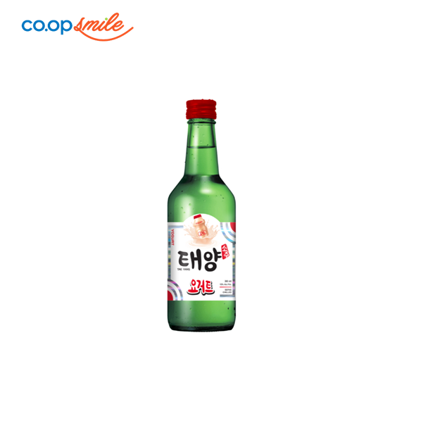 Rượu Soju Jinro hương Yogurt 13% chai 360ml