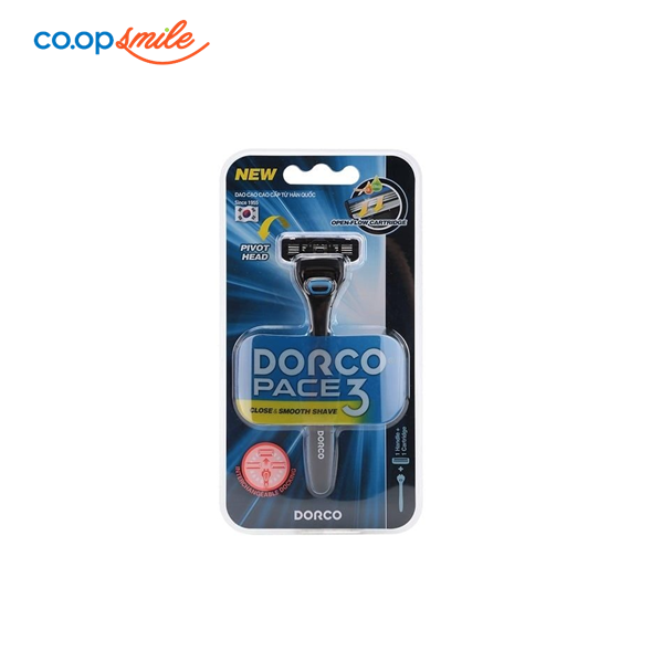 Dao cạo râu DORCO TRC1004-B 3 lưỡi 3+1