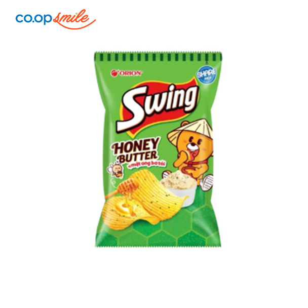 Bánh Snack Swing mật ong bơ tỏi 78g