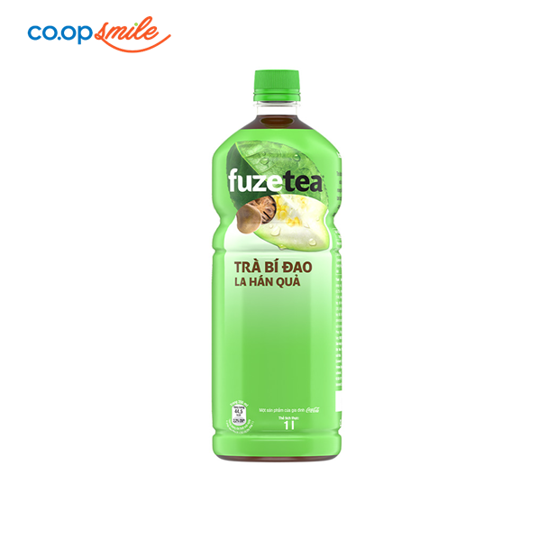Trà bí đao & la hán quả Fuzetea chai 1L