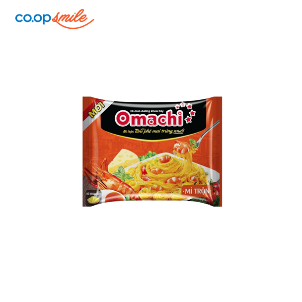 Mì trộn khoai tây Omachi phô mai trứng muối gói 92g