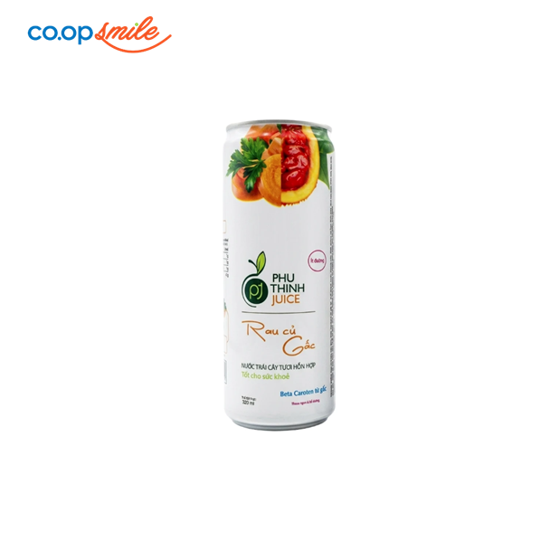 Nước trái cây hỗn hợp trái cây gấc 320ml