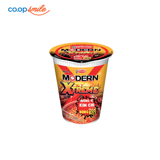 Mì Modern Xtreme vị kim chi ly 66g