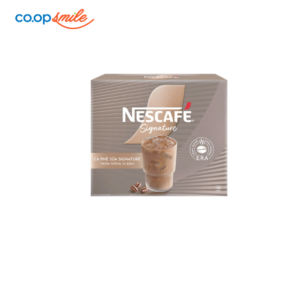 Nescafe sữa Signature hộp giấy 10x28g