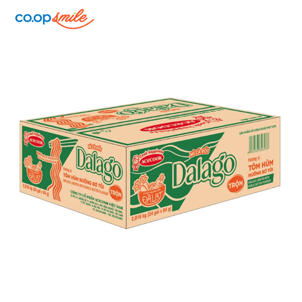 Mì trộn Dalago cà rốt vị tôm gói 84g