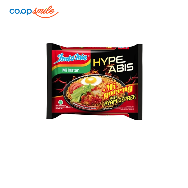 Mì xào Indomie vị gà giòn siêu cay gói 85g