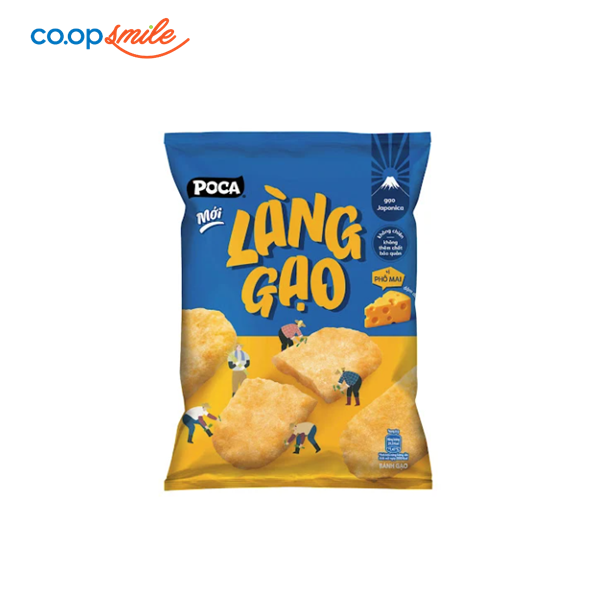 Bánh gạo POCA làng gạo phô mai gói 180g