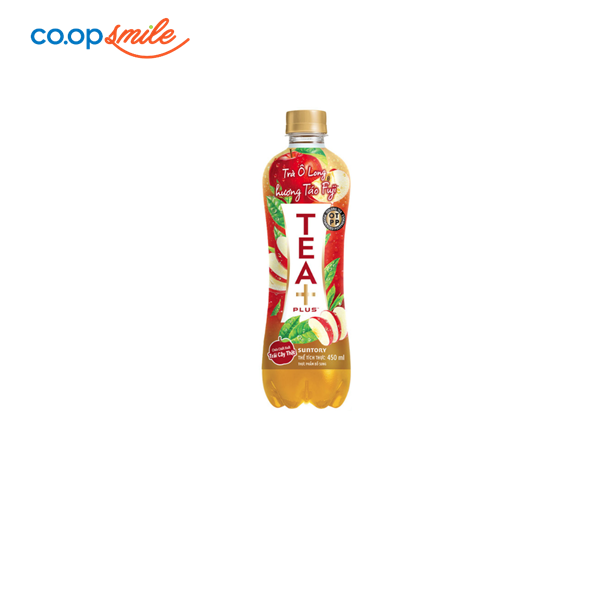Trà Olong táo Tea+Plus chai 450ml