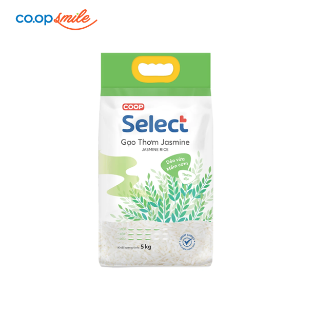 Gạo Jasmine Co.op Select 5kg-VP