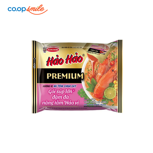 Mì Hảo Hảo Premium vị mì tôm chua cay gói 86g