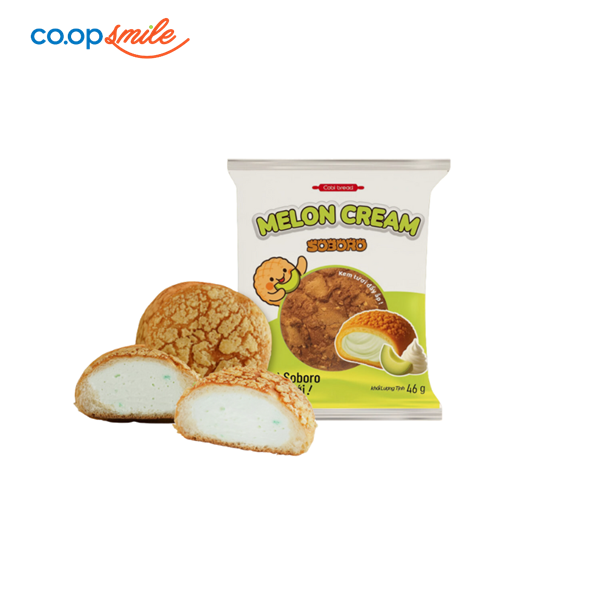 Bánh mì kem dưa lưới Soboro 46g
