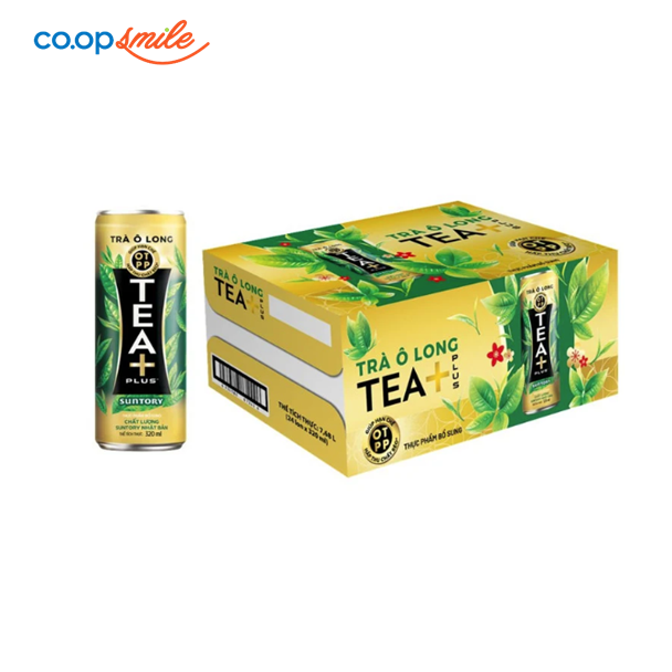 Trà Olong Tea+ Plus lon 24x320ml