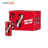 Nước tăng lực STING dâu lon 24 x 235ml