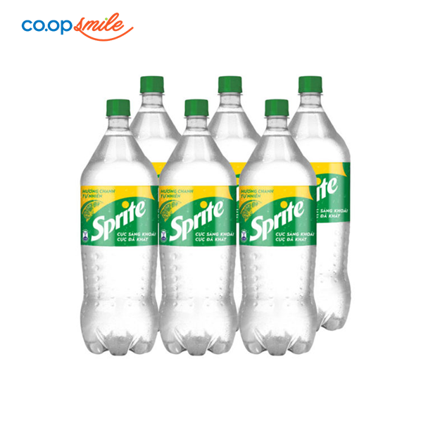 Nước ngọt SPRITE chai lốc 6x1.85L