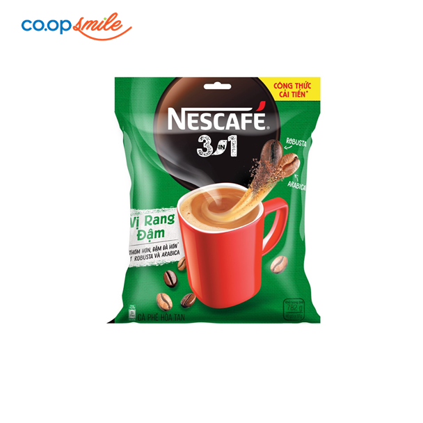 NESCAFE 3 in 1 rang đậm 46gx17g