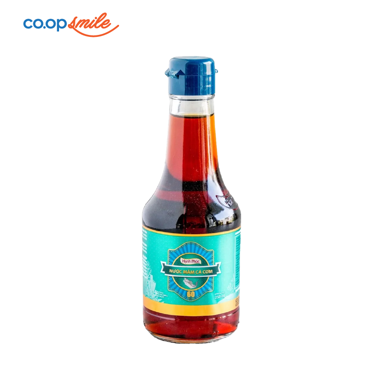 Nước mắm Hạnh Phúc 60 độ đạm 250ml
