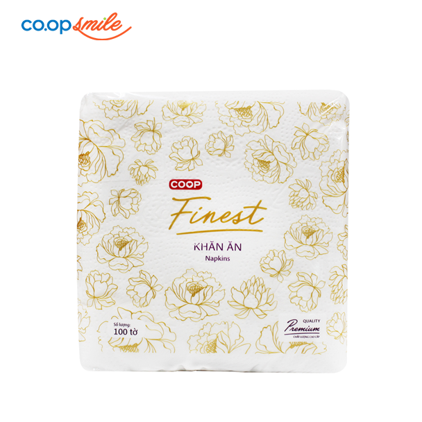Khăn ăn Co.op Finest 33x33 100t