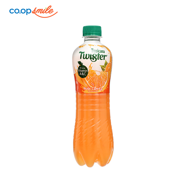 Nước ép TWISTER cam chai 450ml