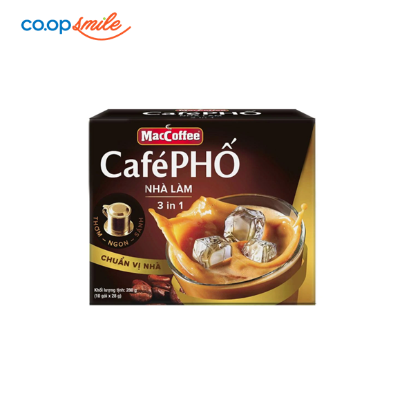 Cà phê sữa Phố nhà làm hộp 10x28g