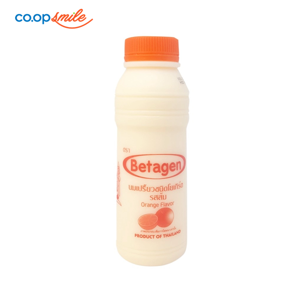 Sữa len men BETAGEN cam chai 300ml