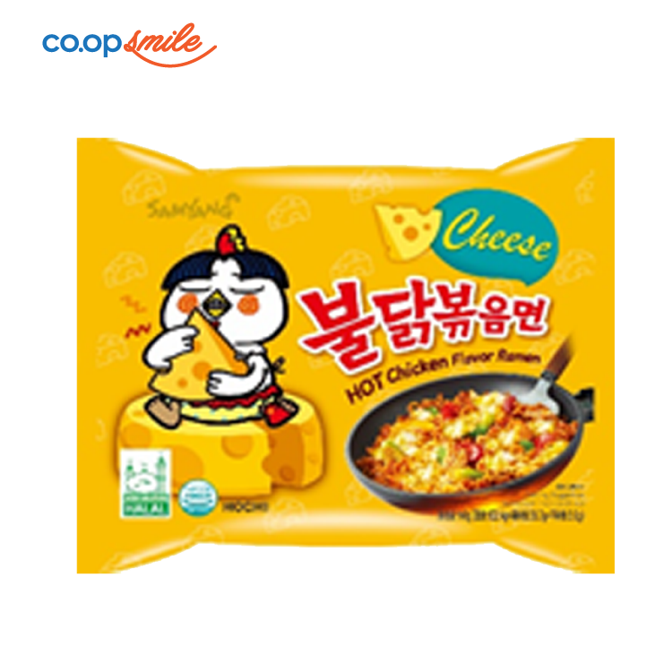 Mì khô gà cay SAMYANG phô mai 140g