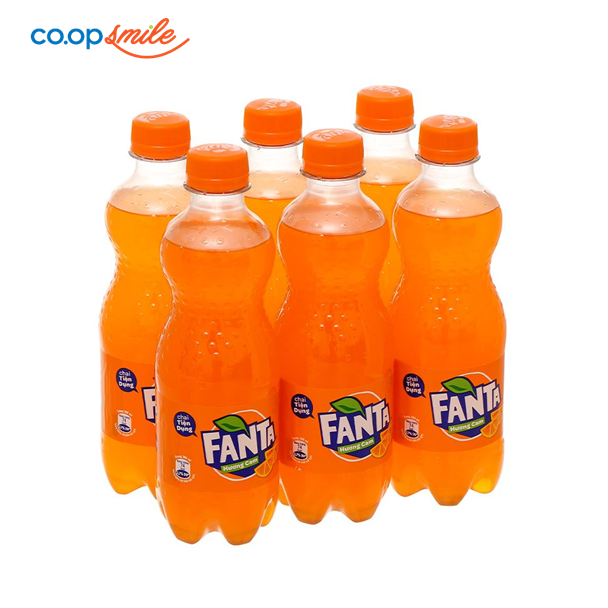 Nước ngọt FANTA cam pet 6x390ml