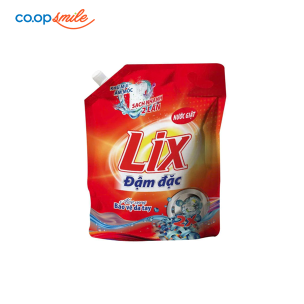 Nước giặt Lix đậm đặc túi 3.2kg