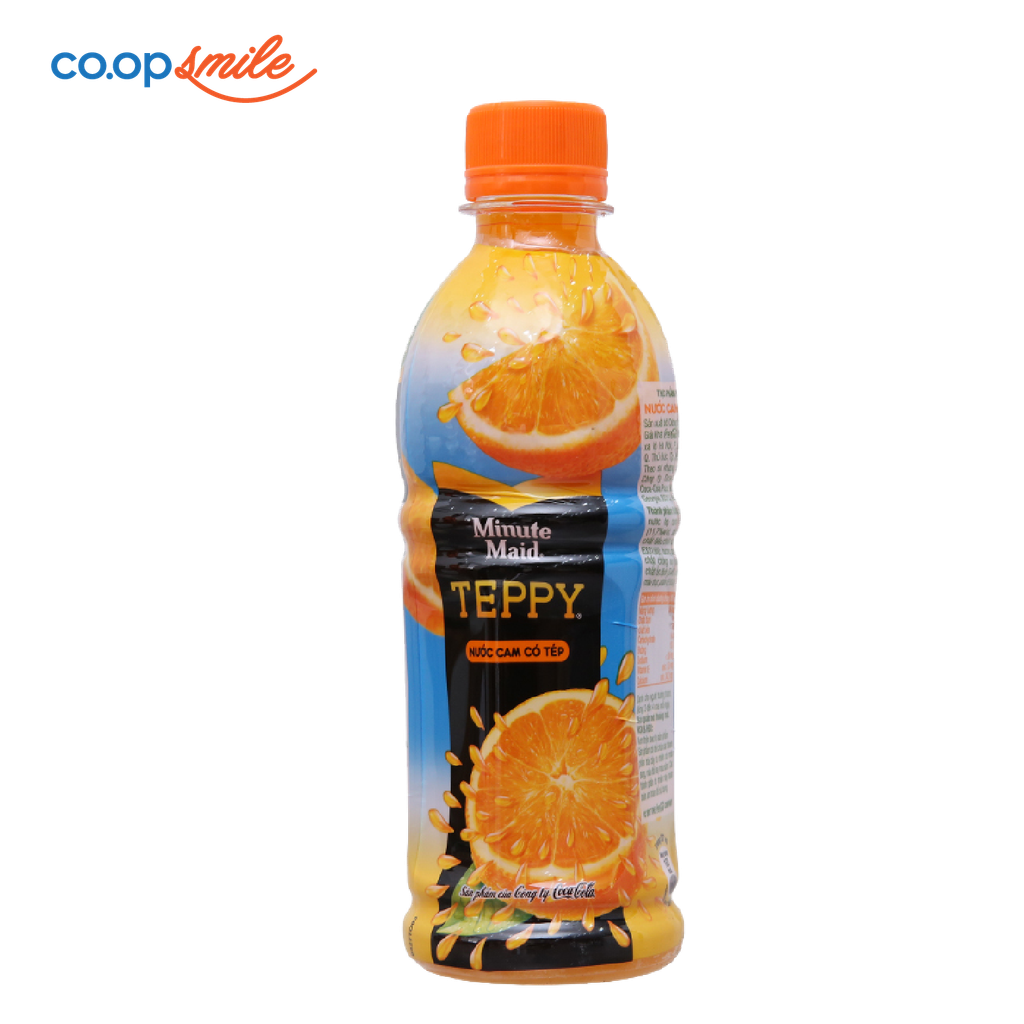Nước TEPPY cam tép pet 327ml