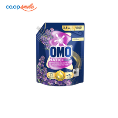 Nước giặt OMO Matic cửa trước hương hoa oải hương thư thái 3.8kg