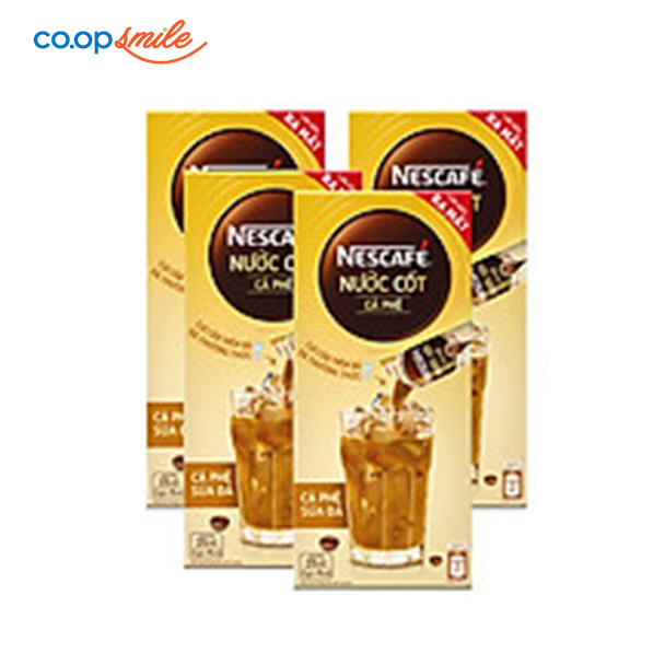 Nước cốt NesCafé cà phê sữa đá hộp giấy thùng 30x75ml