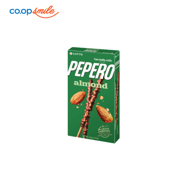Bánh đũa LOTT PEP Almond hộp giấy 32g