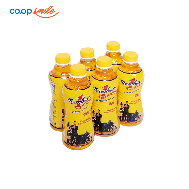 Nước tăng lực Number 1 lốc 6 chai x 330ml