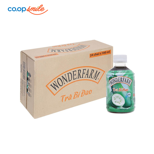 Trà bí đao Wonder pet thùng 24x280ml