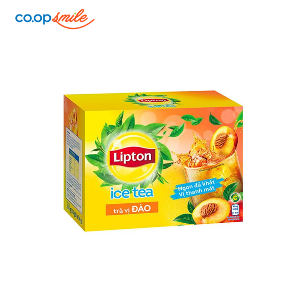 Trà LIPICE đào hộp giấy 16 gói x 12g