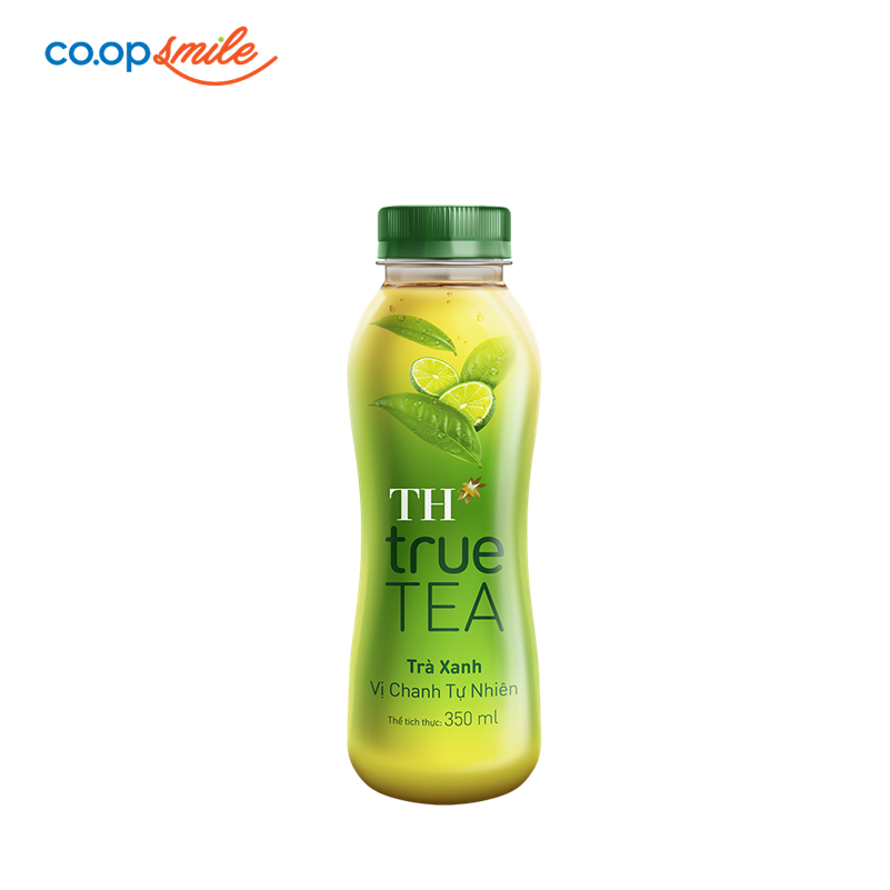 Trà xanh vị chanh TH chai 350ml