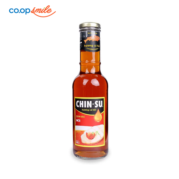 Nước mắm Chinsu cá hồi chai thủy tinh 20g/l 500ml