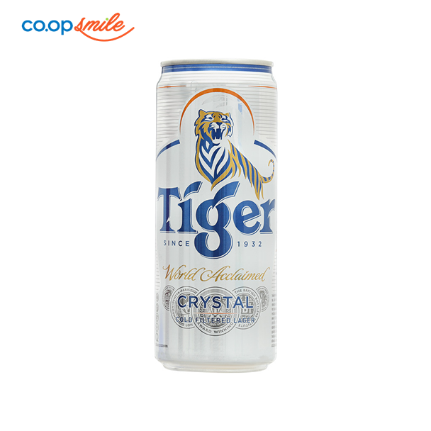 Bia TIGER Crystal lon 330ml