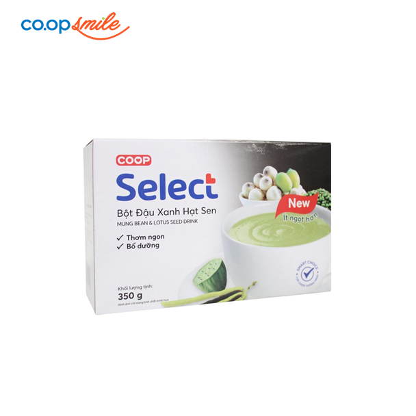 Bột đậu xanh hạt sen Coop Select 350g