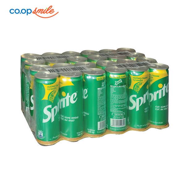 Nước giải khát Sprite lon thùng 24x320ml
