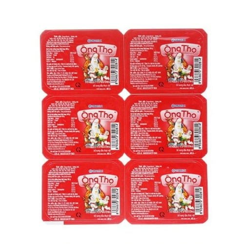 Sữa đặc Ông Thọ Vinamilk có đường vỉ 6x40g