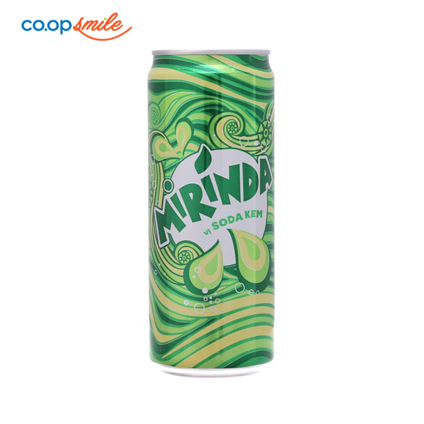 Nước giải khát Mirinda soda kem lon 320ml