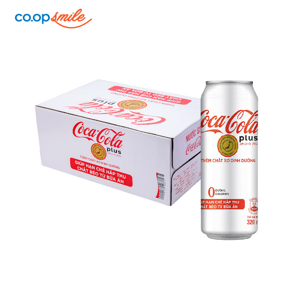 Nước giải khát Cocaplus lon cao thùng 24 x 320ml