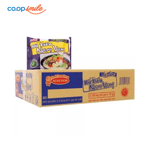 Hủ tiếu Nhịp Sống vị Nam vang thùng 30 goix70g