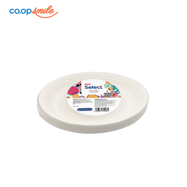 Đĩa giấy Co.op Select 23.2cm 10 cái GT