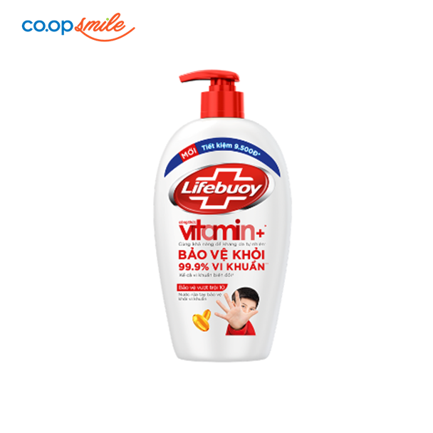 Nước rửa tay Lifebuoy Vitamin bảo vệ vượt trội 450g