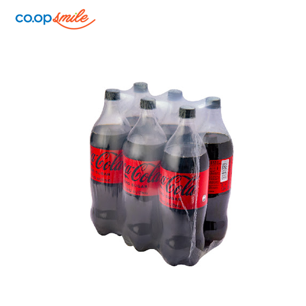 Nước giải khát COCA không đường chai lốc 6x1.5L