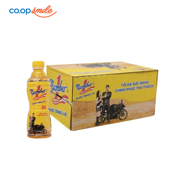Nước tăng lực Number 1 thùng 24 chai x 330ml