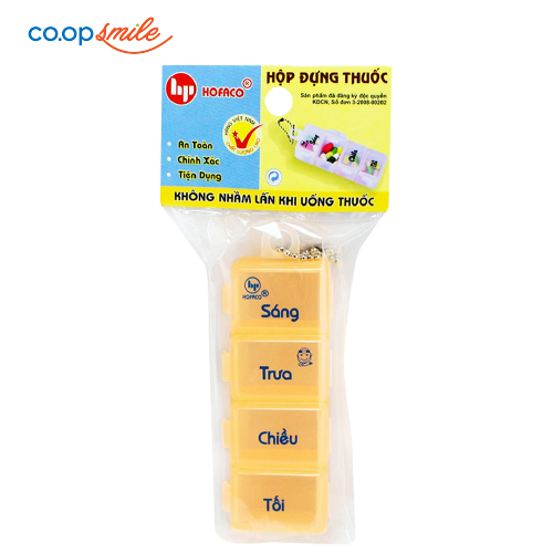 Hộp đựng thuốc HPG 41   4 ngăn